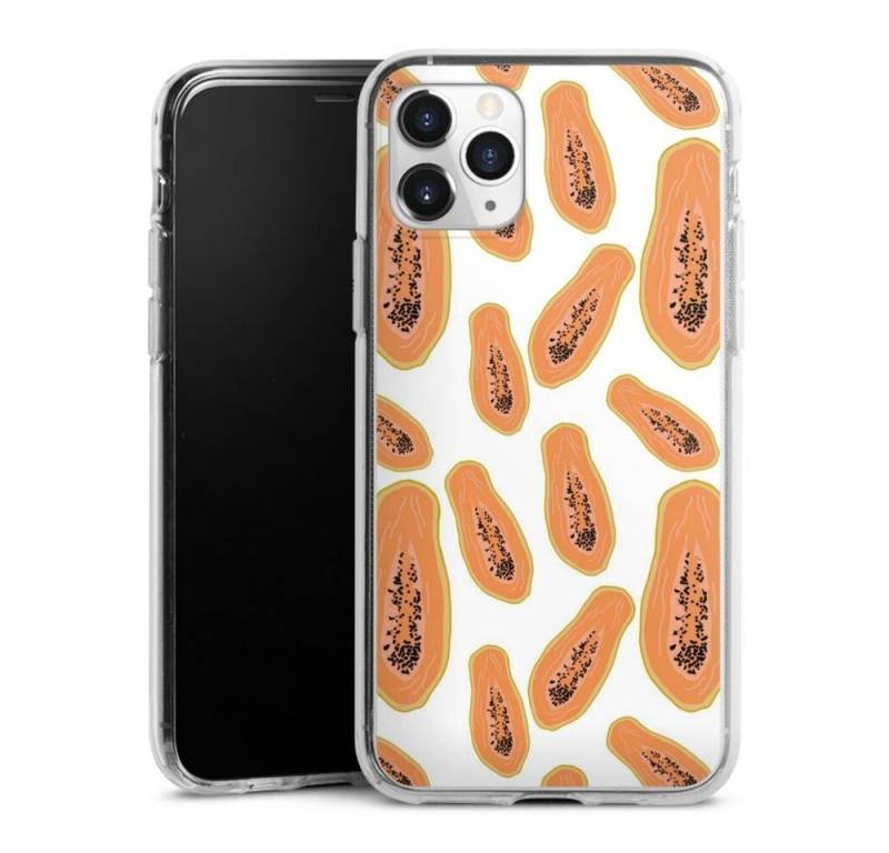 DeinDesign Handyhülle Papaya, Apple iPhone 11 Pro Silikon Hülle Bumper Case Handy Schutzhülle von DeinDesign