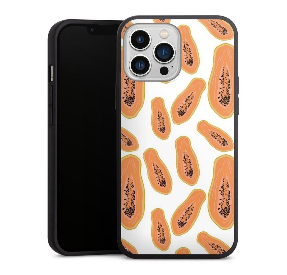 DeinDesign Handyhülle Papaya, Apple iPhone 13 Pro Max Silikon Hülle Premium Case Handy Schutzhülle DeinDesign Handyhülle Papaya, Apple iPhone 13 Pro Max Silikon Hülle Premium Case Handy Schutzhülle von DeinDesign