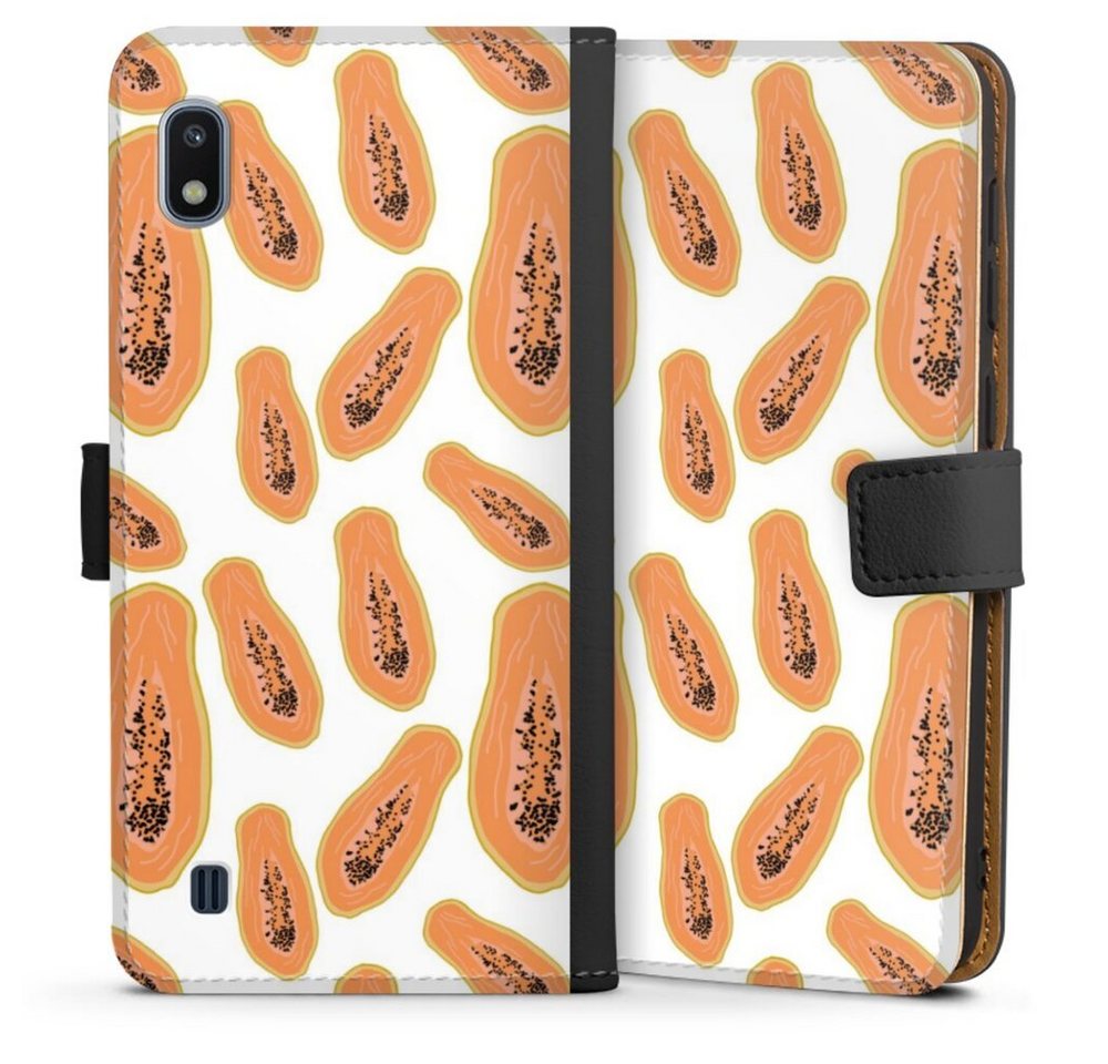 DeinDesign Handyhülle Papaya, Samsung Galaxy A10 Hülle Handy Flip Case Wallet Cover DeinDesign Handyhülle Papaya, Samsung Galaxy A10 Hülle Handy Flip Case Wallet Cover von DeinDesign