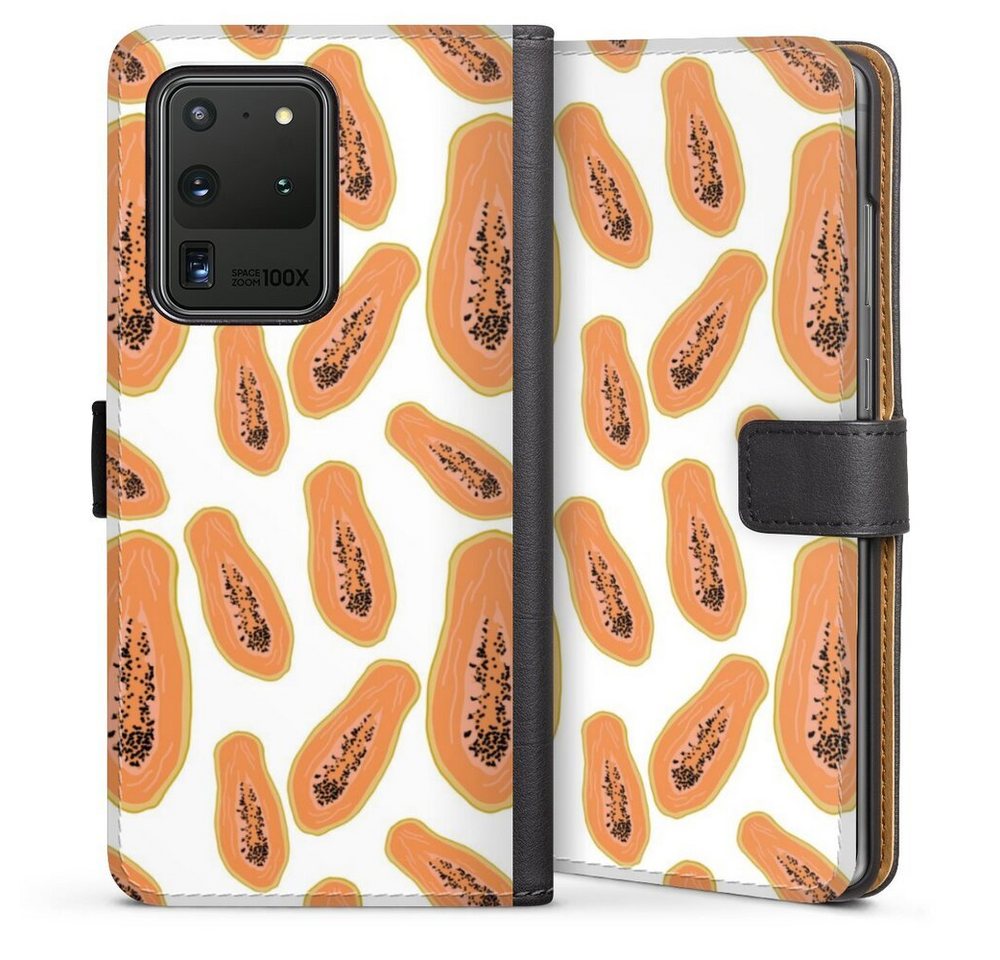 DeinDesign Handyhülle Papaya, Samsung Galaxy S20 Ultra 5G Hülle Handy Flip Case Wallet Cover DeinDesign Handyhülle Papaya, Samsung Galaxy S20 Ultra 5G Hülle Handy Flip Case Wallet Cover von DeinDesign