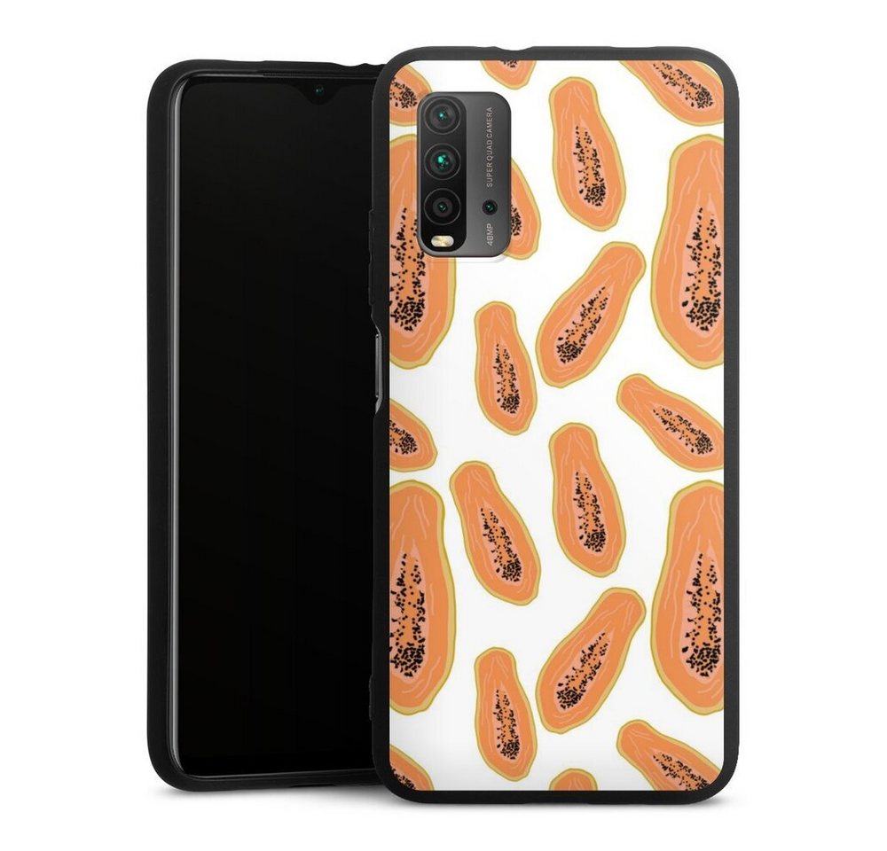 DeinDesign Handyhülle Papaya, Xiaomi Redmi 9T Silikon Hülle Premium Case Handy Schutzhülle DeinDesign Handyhülle Papaya, Xiaomi Redmi 9T Silikon Hülle Premium Case Handy Schutzhülle von DeinDesign