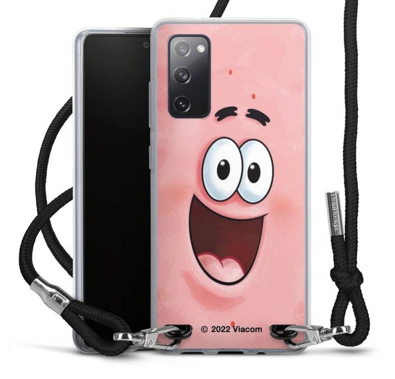 DeinDesign Handyhülle Patrick Star Spongebob Schwammkopf Offizielles Lizenzprodukt, Samsung Galaxy S20 FE 5G Handykette Hülle mit Band Case zum Umhängen von DeinDesign