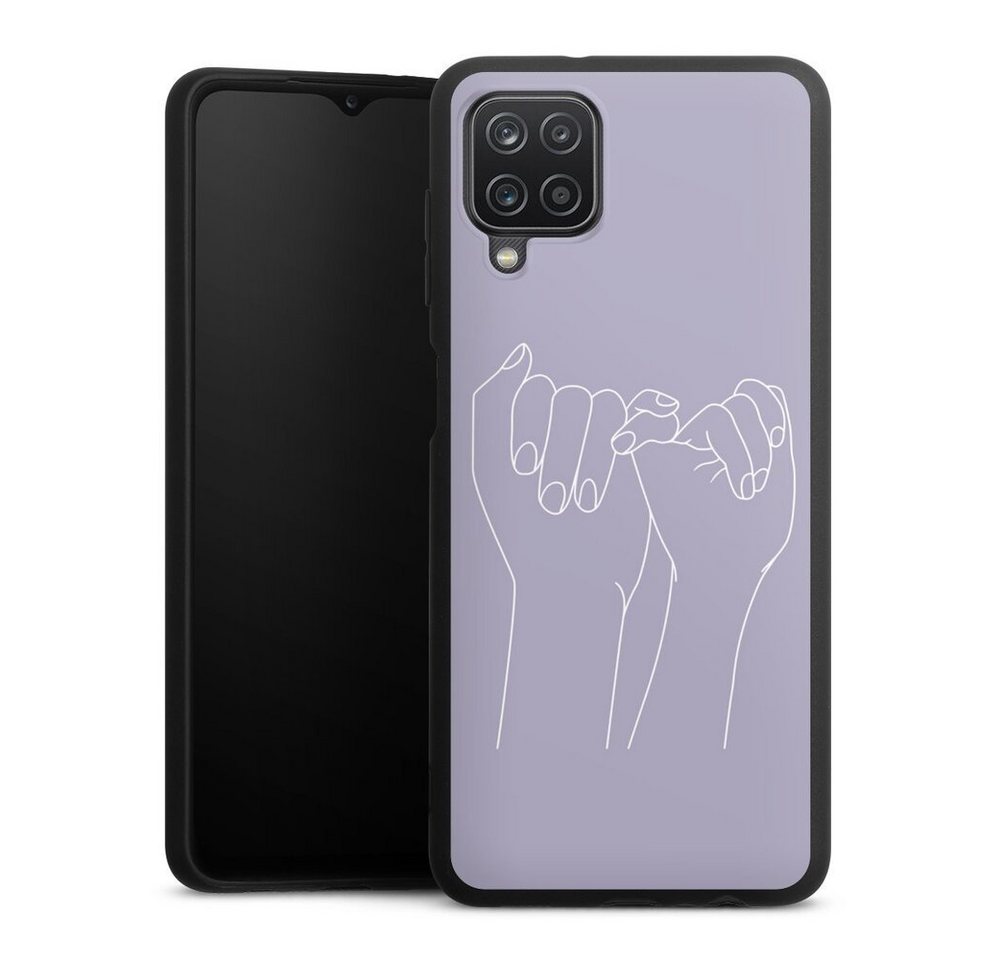 DeinDesign Handyhülle Pinky Promise Line Art, Google Pixel 4a Silikon Hülle Premium Case Handy Schutzhülle DeinDesign Handyhülle Pinky Promise Line Art, Google Pixel 4a Silikon Hülle Premium Case Handy Schutzhülle von DeinDesign