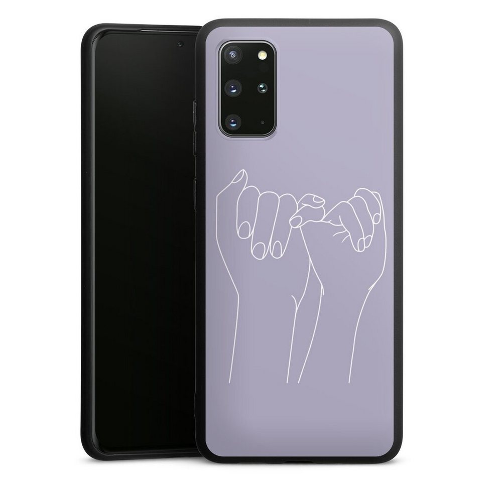 DeinDesign Handyhülle Pinky Promise Line Art, Samsung Galaxy S20 Plus 5G Silikon Hülle Premium Case Smartphone Cover DeinDesign Handyhülle Pinky Promise Line Art, Samsung Galaxy S20 Plus 5G Silikon Hülle Premium Case Smartphone Cover von DeinDesign