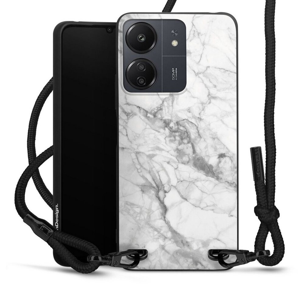 DeinDesign Handyhülle Stein Marmor Muster Marmor, Xiaomi Redmi 13C 4G Premium Handykette Hülle mit Band Cover mit Kette DeinDesign Handyhülle Stein Marmor Muster Marmor, Xiaomi Redmi 13C 4G Premium Handykette Hülle mit Band Cover mit Kette von DeinDesign