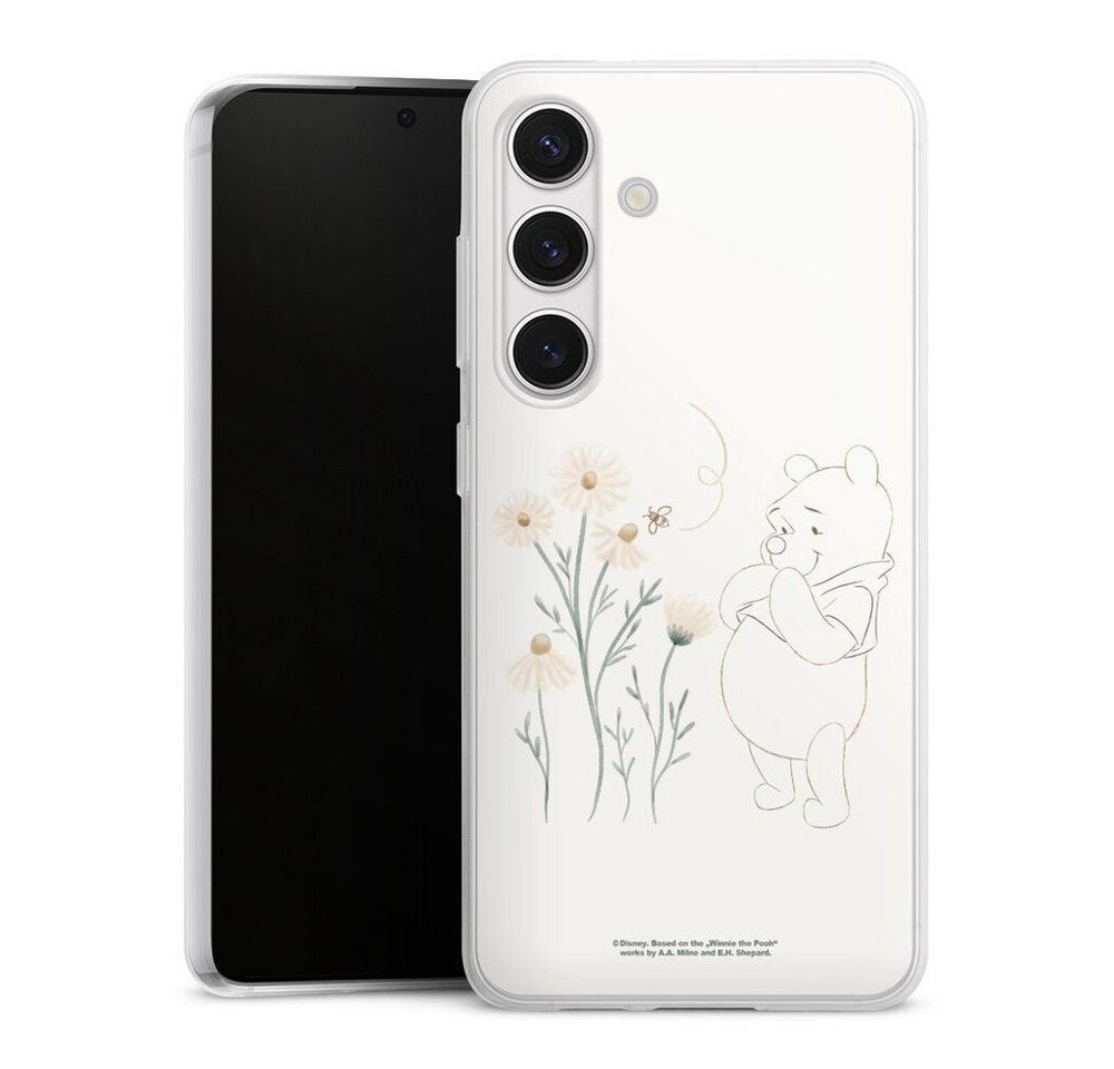 DeinDesign Handyhülle Winnie Puuh Disney Biene Winnie Pooh Looks at Daisies, Samsung Galaxy S24 Slim Case Silikon Hülle Ultra Dünn Schutzhülle DeinDesign Handyhülle Winnie Puuh Disney Biene Winnie Pooh Looks at Daisies, Samsung Galaxy S24 Slim Case Silikon Hülle Ultra Dünn Schutzhülle von DeinDesign