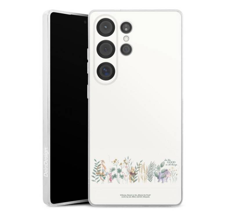 DeinDesign Handyhülle Winnie Puuh Disney Eukalyptus, Samsung Galaxy S25 Ultra Silikon Hülle Bumper Case Handy Schutzhülle von DeinDesign
