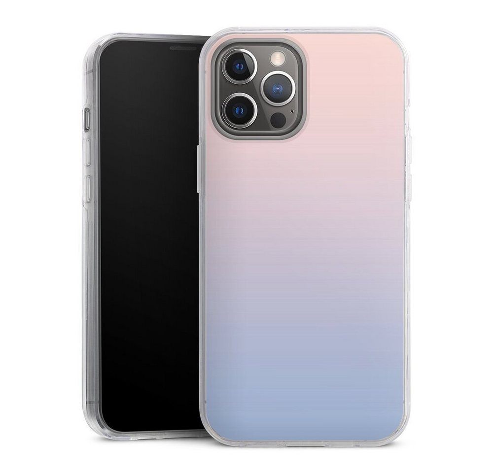DeinDesign Handyhülle zweifarbig Pastell Farbverlauf Dawn, Apple iPhone 12 Pro Max Hülle Bumper Case Handy Schutzhülle von DeinDesign