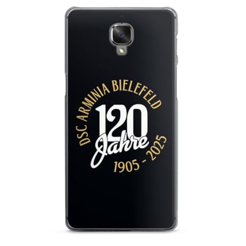DeinDesign Hard Case kompatibel mit OnePlus 3 Schutzhülle transparent Smartphone Handy Hülle Arminia Bielefeld 120 Jahre Offizielles Lizenzprodukt DeinDesign Hard Case kompatibel mit OnePlus 3 Schutzhülle transparent Smartphone Handy Hülle Arminia Bielefeld 120 Jahre Offizielles Lizenzprodukt von DeinDesign