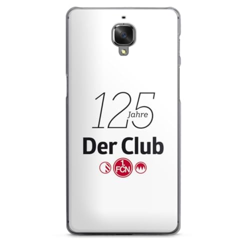 DeinDesign Hard Case kompatibel mit OnePlus 3 T Schutzhülle transparent Smartphone Handy Hülle 1. FC Nürnberg 125 Jahre 1. FCN DeinDesign Hard Case kompatibel mit OnePlus 3 T Schutzhülle transparent Smartphone Handy Hülle 1. FC Nürnberg 125 Jahre 1. FCN von DeinDesign