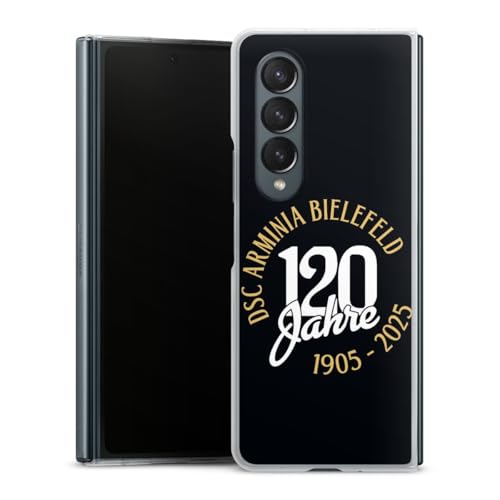 DeinDesign Hard Case kompatibel mit Samsung Galaxy Z Fold 4 Schutzhülle transparent Smartphone Handy Hülle Arminia Bielefeld 120 Jahre Offizielles Lizenzprodukt DeinDesign Hard Case kompatibel mit Samsung Galaxy Z Fold 4 Schutzhülle transparent Smartphone Handy Hülle Arminia Bielefeld 120 Jahre Offizielles Lizenzprodukt von DeinDesign