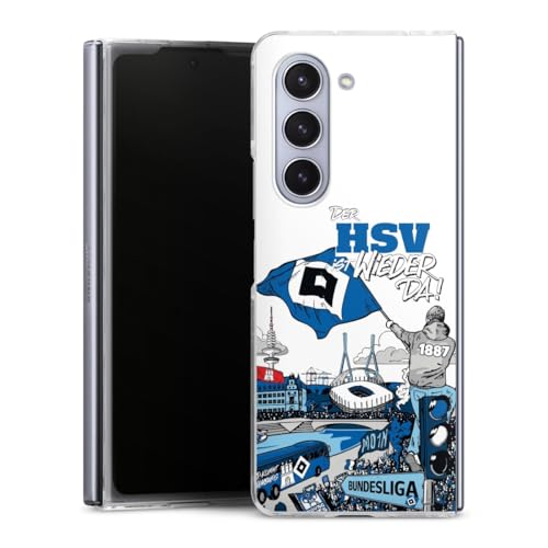 DeinDesign Hard Case kompatibel mit Samsung Galaxy Z Fold 5 Schutzhülle transparent Smartphone Handy Hülle Hamburger SV Offizielles Lizenzprodukt Aufstieg DeinDesign Hard Case kompatibel mit Samsung Galaxy Z Fold 5 Schutzhülle transparent Smartphone Handy Hülle Hamburger SV Offizielles Lizenzprodukt Aufstieg von DeinDesign