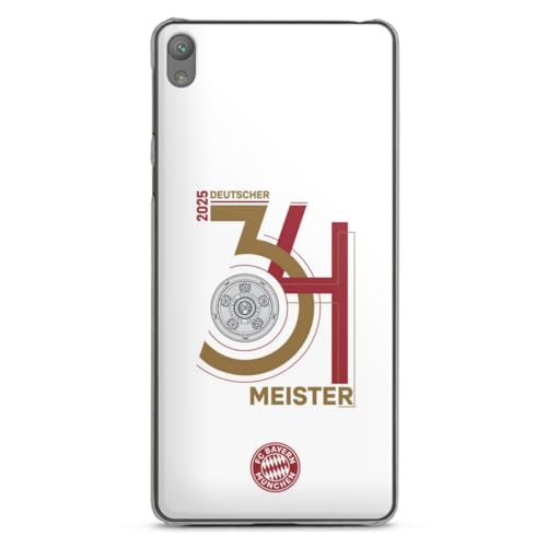DeinDesign Hard Case kompatibel mit Sony Xperia E5 Schutzhülle transparent Smartphone Handy Hülle FC Bayern München Meister Offizielles Lizenzprodukt DeinDesign Hard Case kompatibel mit Sony Xperia E5 Schutzhülle transparent Smartphone Handy Hülle FC Bayern München Meister Offizielles Lizenzprodukt von DeinDesign
