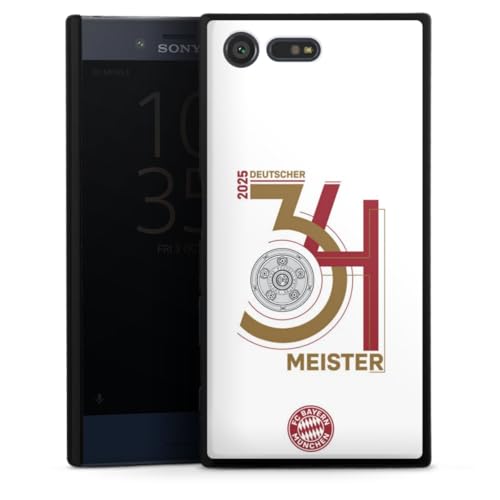 DeinDesign Hard Case kompatibel mit Sony Xperia X Compact Schutzhülle schwarz Smartphone Backcover FC Bayern München Meister Offizielles Lizenzprodukt DeinDesign Hard Case kompatibel mit Sony Xperia X Compact Schutzhülle schwarz Smartphone Backcover FC Bayern München Meister Offizielles Lizenzprodukt von DeinDesign