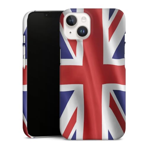 DeinDesign Premium Case kompatibel mit Apple iPhone 14 Smartphone Handyhülle Schutzhülle matt Flagge England Großbritannien von DeinDesign
