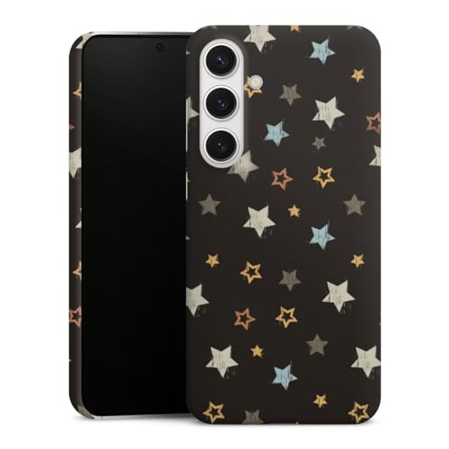 DeinDesign Premium Case kompatibel mit Samsung Galaxy S24 + Smartphone Handyhülle Schutzhülle matt Sterne Himmel Muster von DeinDesign