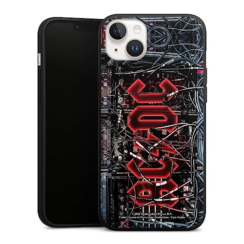 Premium Silikon Hülle kompatibel mit Apple iPhone 14 Handyhülle schwarz Case ACDC Fanartikel Band Premium Silikon Hülle kompatibel mit Apple iPhone 14 Handyhülle schwarz Case ACDC Fanartikel Band von DeinDesign