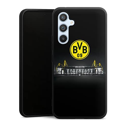 DeinDesign Premium Silikon Hülle kompatibel mit Samsung Galaxy A54 5G Handyhülle schwarz Case BVB Stadion Borussia Dortmund von DeinDesign
