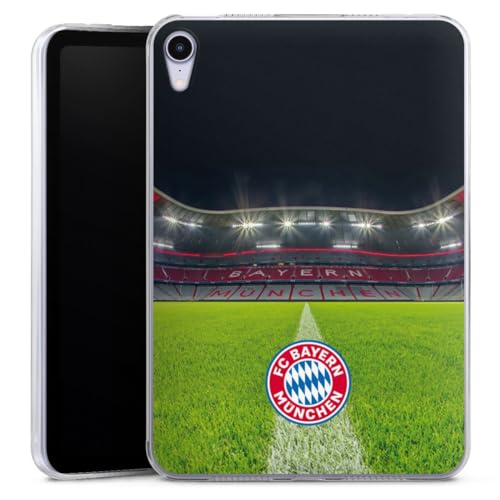 DeinDesign Silikon Hülle kompatibel mit Apple iPad Mini (2021) Case Tablet Hülle FC Bayern München Stadion FCB von DeinDesign