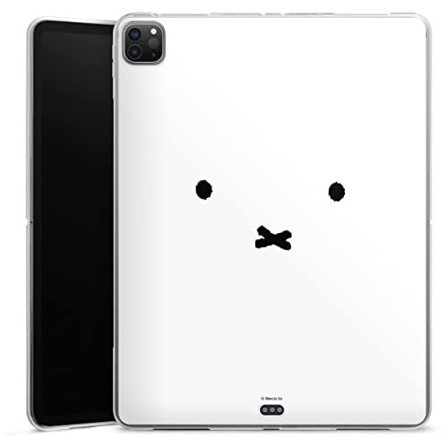 DeinDesign Silikon Hülle kompatibel mit Apple iPad Pro 12.9 (2020) Case Tablet Hülle Hase Miffy Dick Bruna von DeinDesign