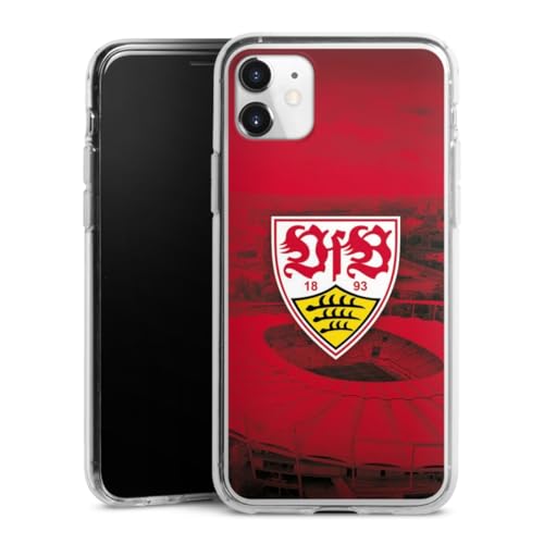 Silikon Hülle kompatibel mit Apple iPhone 11 Case transparent Handyhülle VfB Stuttgart Stadion Offizielles Lizenzprodukt Silikon Hülle kompatibel mit Apple iPhone 11 Case transparent Handyhülle VfB Stuttgart Stadion Offizielles Lizenzprodukt von DeinDesign