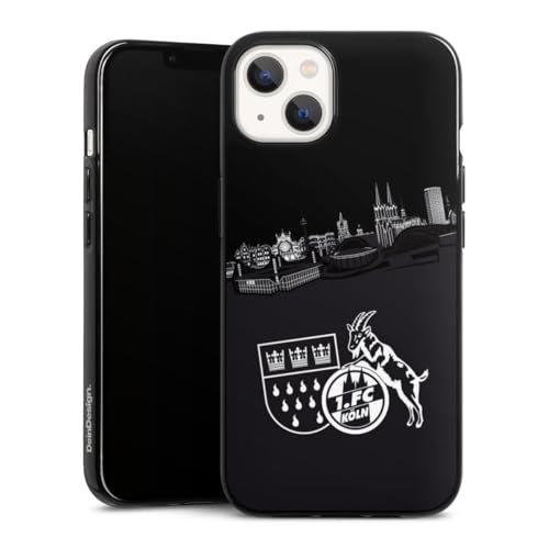 Silikon Hülle kompatibel mit Apple iPhone 13 Case schwarz Handyhülle 1. FC Köln Skyline Offizielles Lizenzprodukt Silikon Hülle kompatibel mit Apple iPhone 13 Case schwarz Handyhülle 1. FC Köln Skyline Offizielles Lizenzprodukt von DeinDesign