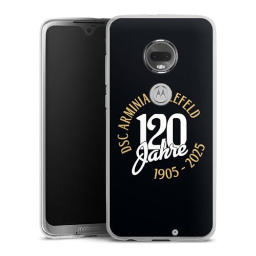 DeinDesign Silikon Hülle kompatibel mit Motorola Moto G7 Plus Case transparent Handyhülle Arminia Bielefeld 120 Jahre Offizielles Lizenzprodukt DeinDesign Silikon Hülle kompatibel mit Motorola Moto G7 Plus Case transparent Handyhülle Arminia Bielefeld 120 Jahre Offizielles Lizenzprodukt von DeinDesign