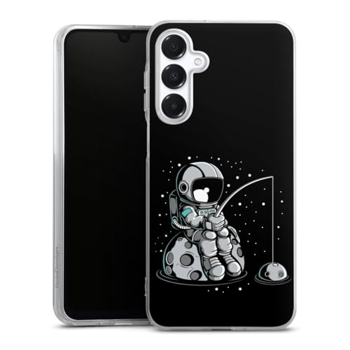 DeinDesign Silikon Hülle kompatibel mit Samsung Galaxy A16 4G Case transparent Handyhülle Angeln Astronaut Weltall DeinDesign Silikon Hülle kompatibel mit Samsung Galaxy A16 4G Case transparent Handyhülle Angeln Astronaut Weltall von DeinDesign