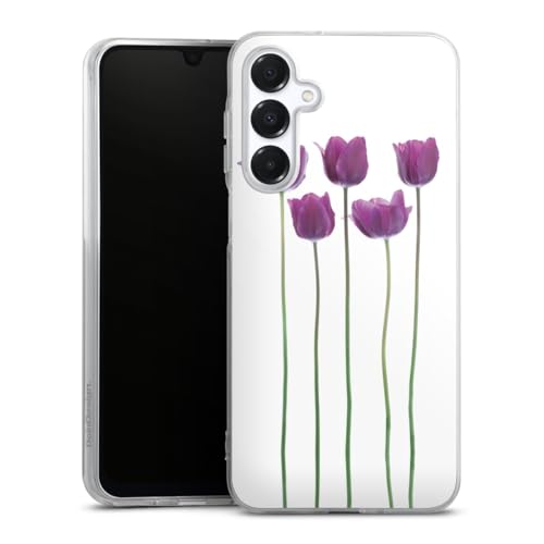 DeinDesign Silikon Hülle kompatibel mit Samsung Galaxy A16 4G Case transparent Handyhülle Frühling Tulpen Blume DeinDesign Silikon Hülle kompatibel mit Samsung Galaxy A16 4G Case transparent Handyhülle Frühling Tulpen Blume von DeinDesign