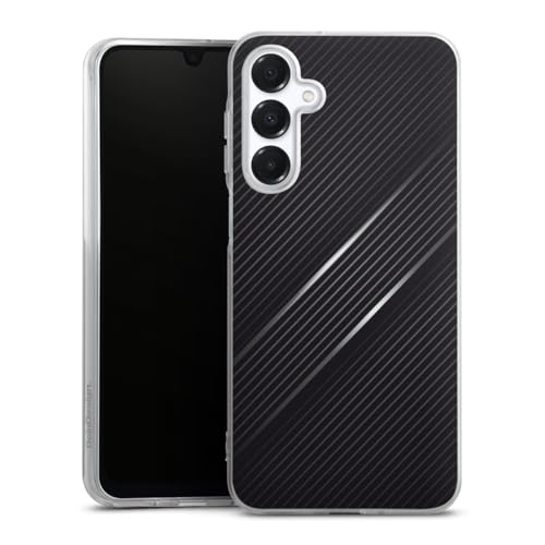 DeinDesign Silikon Hülle kompatibel mit Samsung Galaxy A16 4G Case transparent Handyhülle Kratzer Carbon Muster DeinDesign Silikon Hülle kompatibel mit Samsung Galaxy A16 4G Case transparent Handyhülle Kratzer Carbon Muster von DeinDesign