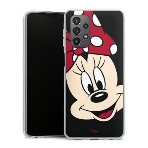DeinDesign Silikon Hülle kompatibel mit Samsung Galaxy A23 5G Case transparent Handyhülle Minnie Mouse Disney Offizielles Lizenzprodukt von DeinDesign