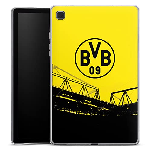 DeinDesign Silikon Hülle kompatibel mit Samsung Galaxy Tab A7 10.4 (2020) Case Tablet Hülle Borussia Dortmund BVB Fanartikel von DeinDesign