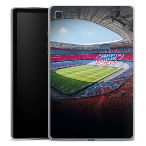 DeinDesign Silikon Hülle kompatibel mit Samsung Galaxy Tab A7 10.4 (2020) Case Tablet Hülle FC Bayern München FCB Stadion von DeinDesign