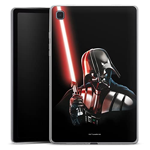DeinDesign Silikon Hülle kompatibel mit Samsung Galaxy Tab A7 10.4 (2020) Case Tablet Hülle Fanartikel Star Wars Darth Vader von DeinDesign