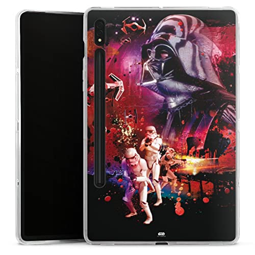 Silikon Hülle kompatibel mit Samsung Galaxy Tab S8 Case Tablet Hülle Fanartikel Star Wars Darth Vader von DeinDesign