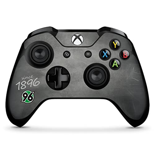 DeinDesign Skin kompatibel mit Microsoft Xbox One X Controller Folie Sticker H96 Hannover 96 Offizielles Lizenzprodukt von DeinDesign