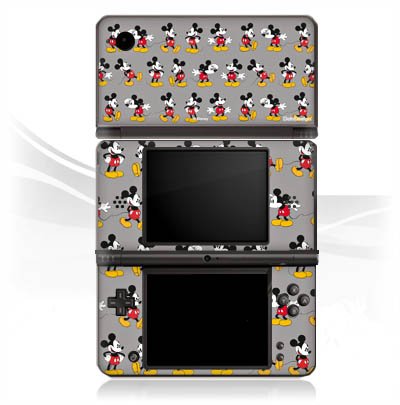 DeinDesign Skin kompatibel mit Nintendo DSi XL Folie Sticker Mickey Mouse Disney Retro von DeinDesign