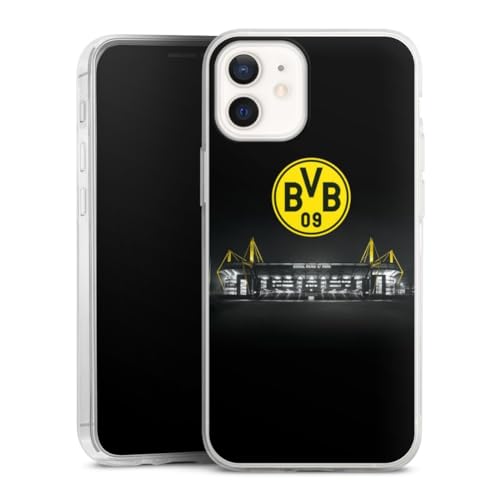 Slim Case extra dünn kompatibel mit Apple iPhone 12 mini Silikon Handyhülle transparent Hülle BVB Stadion Borussia Dortmund Slim Case extra dünn kompatibel mit Apple iPhone 12 mini Silikon Handyhülle transparent Hülle BVB Stadion Borussia Dortmund von DeinDesign