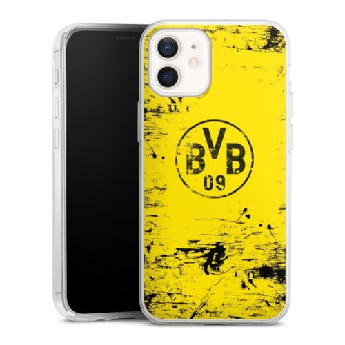 Slim Case extra dünn kompatibel mit Apple iPhone 12 Mini Silikon Handyhülle transparent Hülle Borussia Dortmund Offizielles Lizenzprodukt BVB Slim Case extra dünn kompatibel mit Apple iPhone 12 Mini Silikon Handyhülle transparent Hülle Borussia Dortmund Offizielles Lizenzprodukt BVB von DeinDesign