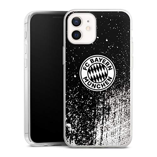 Slim Case extra dünn kompatibel mit Apple iPhone 12 Mini Silikon Handyhülle transparent Hülle FC Bayern München Offizielles Lizenzprodukt FCB Slim Case extra dünn kompatibel mit Apple iPhone 12 Mini Silikon Handyhülle transparent Hülle FC Bayern München Offizielles Lizenzprodukt FCB von DeinDesign