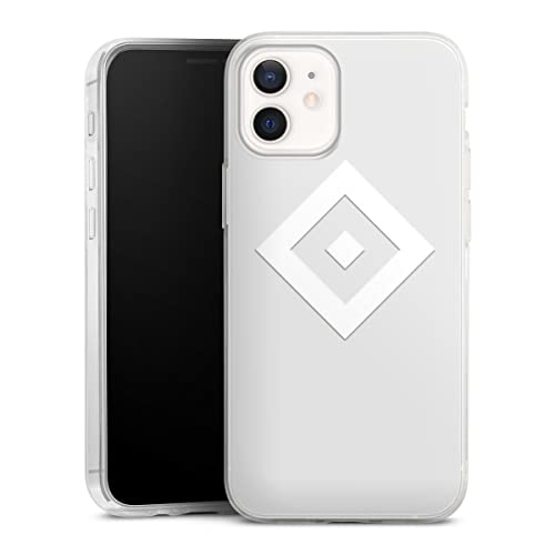 Slim Case extra dünn kompatibel mit Apple iPhone 12 Mini Silikon Handyhülle transparent Hülle Wappen Bundesliga Fußball Slim Case extra dünn kompatibel mit Apple iPhone 12 Mini Silikon Handyhülle transparent Hülle Wappen Bundesliga Fußball von DeinDesign