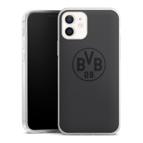 Slim Case extra dünn kompatibel mit Apple iPhone 12 Silikon Handyhülle transparent Hülle Borussia Dortmund Logo BVB Slim Case extra dünn kompatibel mit Apple iPhone 12 Silikon Handyhülle transparent Hülle Borussia Dortmund Logo BVB von DeinDesign