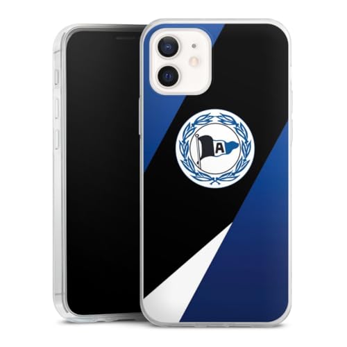 Slim Case extra dünn kompatibel mit Apple iPhone 12 Silikon Handyhülle transparent Hülle Offizielles Lizenzprodukt Arminia Bielefeld DSC Slim Case extra dünn kompatibel mit Apple iPhone 12 Silikon Handyhülle transparent Hülle Offizielles Lizenzprodukt Arminia Bielefeld DSC von DeinDesign