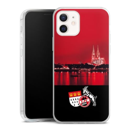 Slim Case extra dünn kompatibel mit Apple iPhone 12 Silikon Handyhülle transparent Hülle Skyline 1. FC Köln Offizielles Lizenzprodukt Slim Case extra dünn kompatibel mit Apple iPhone 12 Silikon Handyhülle transparent Hülle Skyline 1. FC Köln Offizielles Lizenzprodukt von DeinDesign