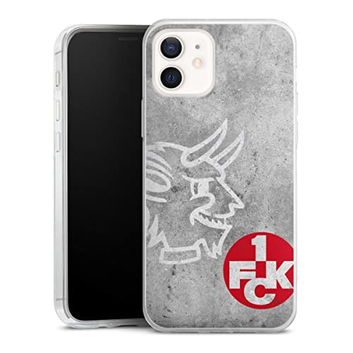 Slim Case extra dünn kompatibel mit Apple iPhone 12 Silikon Handyhülle transparent Hülle Teufel 1. FC Kaiserslautern 1. FCK Slim Case extra dünn kompatibel mit Apple iPhone 12 Silikon Handyhülle transparent Hülle Teufel 1. FC Kaiserslautern 1. FCK von DeinDesign