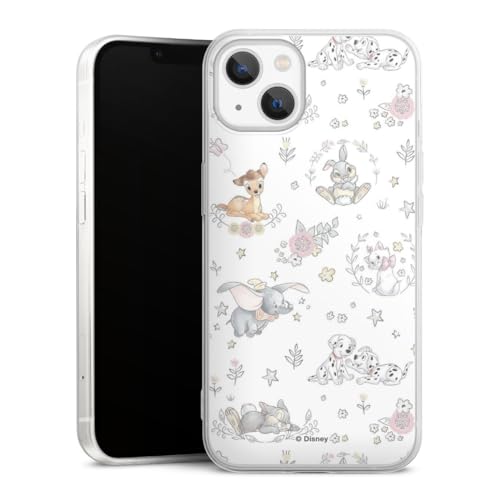 DeinDesign Slim Case extra dünn kompatibel mit Apple iPhone 13 Silikon Handyhülle transparent Hülle Disney Bambi Dumbo DeinDesign Slim Case extra dünn kompatibel mit Apple iPhone 13 Silikon Handyhülle transparent Hülle Disney Bambi Dumbo von DeinDesign