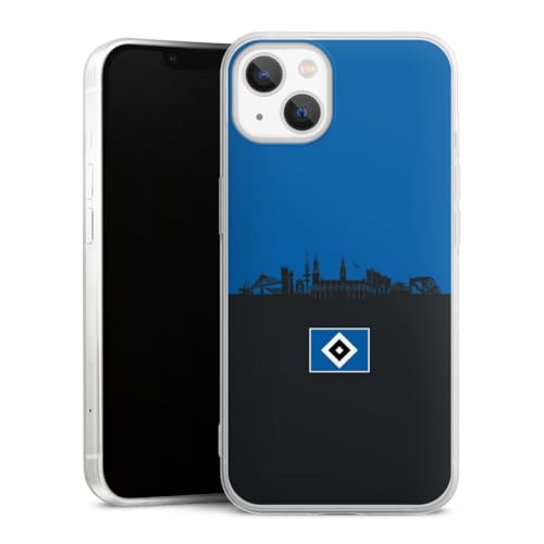 Slim Case extra dünn kompatibel mit Apple iPhone 13 Silikon Handyhülle transparent Hülle HSV Hamburg Skyline Slim Case extra dünn kompatibel mit Apple iPhone 13 Silikon Handyhülle transparent Hülle HSV Hamburg Skyline von DeinDesign