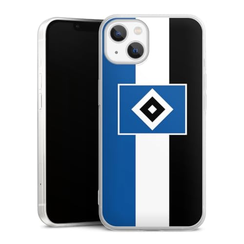 Slim Case extra dünn kompatibel mit Apple iPhone 13 Silikon Handyhülle transparent Hülle HSV Streifen Hamburger SV Slim Case extra dünn kompatibel mit Apple iPhone 13 Silikon Handyhülle transparent Hülle HSV Streifen Hamburger SV von DeinDesign