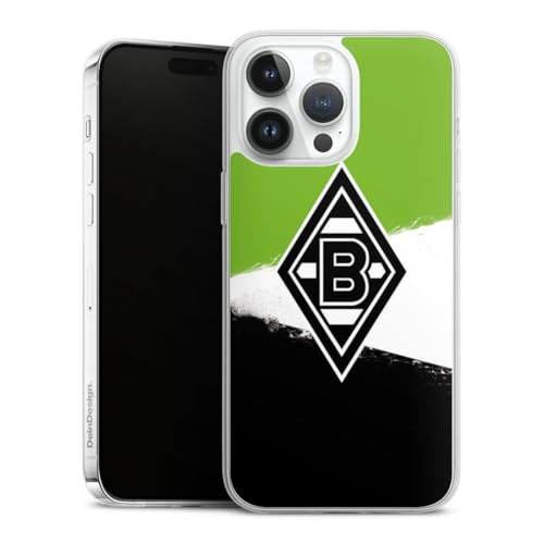 Slim Case extra dünn kompatibel mit Apple iPhone 14 Pro Max Silikon Handyhülle transparent Hülle BMG Borussia Mönchengladbach Offizielles Lizenzprodukt Slim Case extra dünn kompatibel mit Apple iPhone 14 Pro Max Silikon Handyhülle transparent Hülle BMG Borussia Mönchengladbach Offizielles Lizenzprodukt von DeinDesign