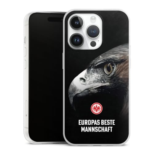 Slim Case extra dünn kompatibel mit Apple iPhone 14 Pro Silikon Handyhülle transparent Hülle Eintracht Frankfurt Offizielles Lizenzprodukt Europameisterschaft Slim Case extra dünn kompatibel mit Apple iPhone 14 Pro Silikon Handyhülle transparent Hülle Eintracht Frankfurt Offizielles Lizenzprodukt Europameisterschaft von DeinDesign